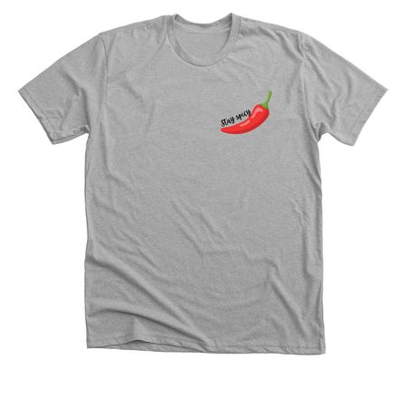 Stay Spicy&nbsp;, a Athletic Heather Premium Unisex Tee
