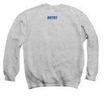 Established 1967 - Blue, a Sport Grey Crewneck Sweatshirt (back-view)