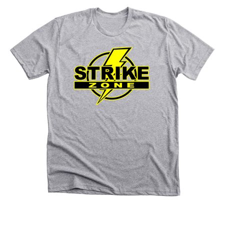 Strike Zone, a Athletic Heather Premium Unisex Tee