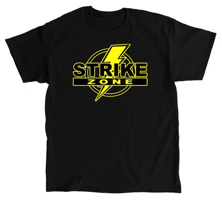 Strike Zone, a Black Classic Unisex Tee