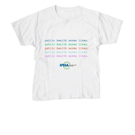 IPHA-PH saves lives, a White Youth Unisex Tee