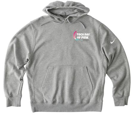 TDOP - Polo, Long Sleeve T's (small logo), a Dark Grey Heather Nike Club Fleece Pullover Hoodie