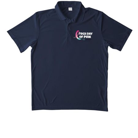 TDOP - Polo, Long Sleeve T's (small logo), a True Navy Unisex Performance Polo