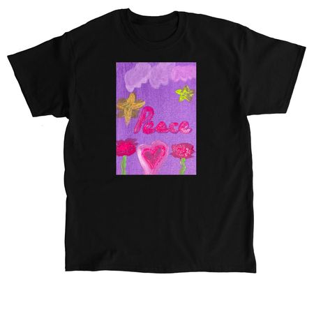 K?lei?s Peace t-shirt, a Black Classic Unisex Tee