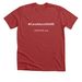 #CareAboutRARE, a Heather Canvas Red Premium Unisex Tee