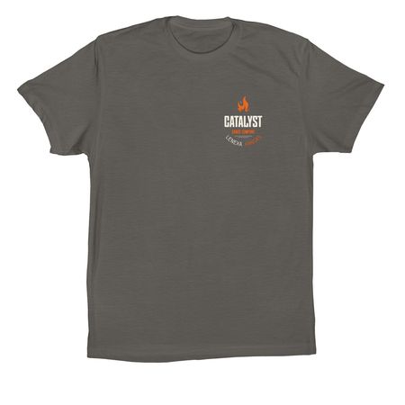 Catalyst ? More Than a Studio, a Asphalt Premium Cotton Tee