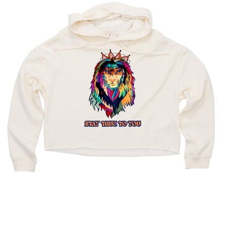 Pride of the Lion ?&nbsp;, a Bone Women?s Lightweight Cropped Hoodie