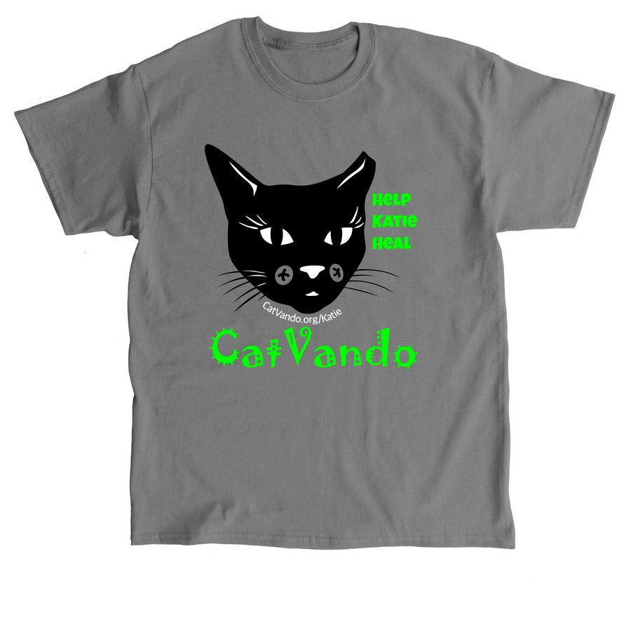 Help Katie Heal, a Charcoal Classic Unisex Tee