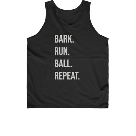 The Flyball Manifesto, a Black Classic Unisex Tank Top