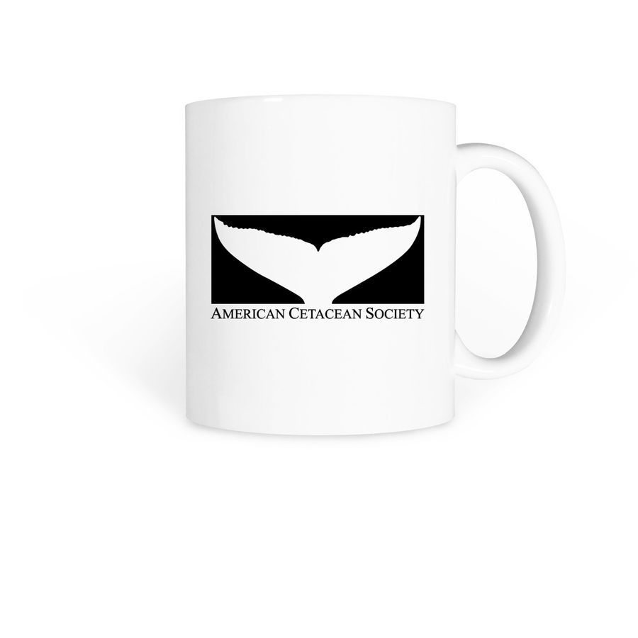 Science of Whales Conference Mug, a White Coffee Mug