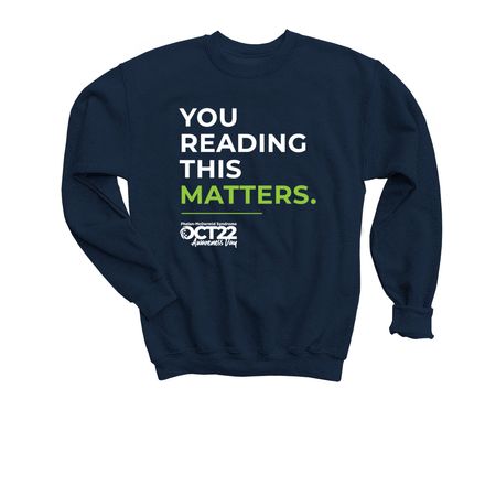 Phelan-McDermid Syndrome Awareness Day 2026, a Navy Youth Crewneck Sweatshirt