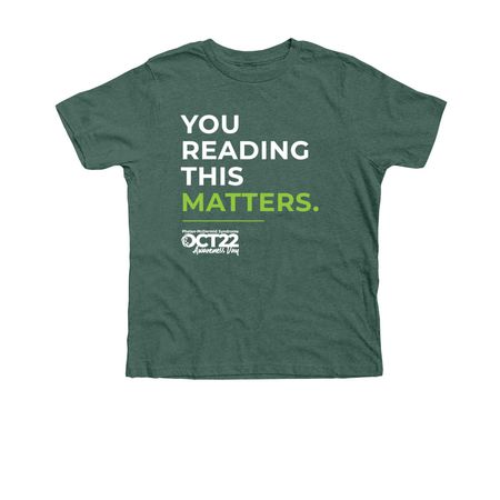 Phelan-McDermid Syndrome Awareness Day 2026, a Heather Forest Premium Youth Tee