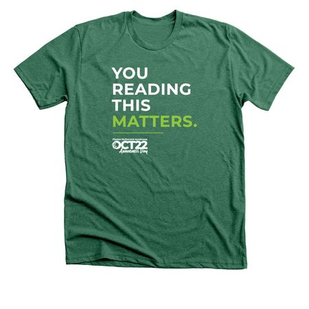 Phelan-McDermid Syndrome Awareness Day 2026, a Heather Grass Green Premium Unisex Tee