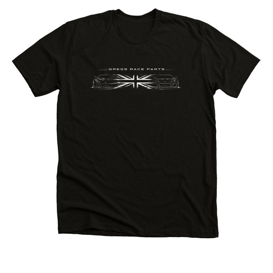 GRP New UJ Fade, a Solid Black Blend Premium Unisex Tee