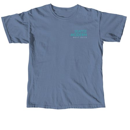 "In with the Rain" Logo Shirt, a Blue Jean Comfort Colors Unisex Tee