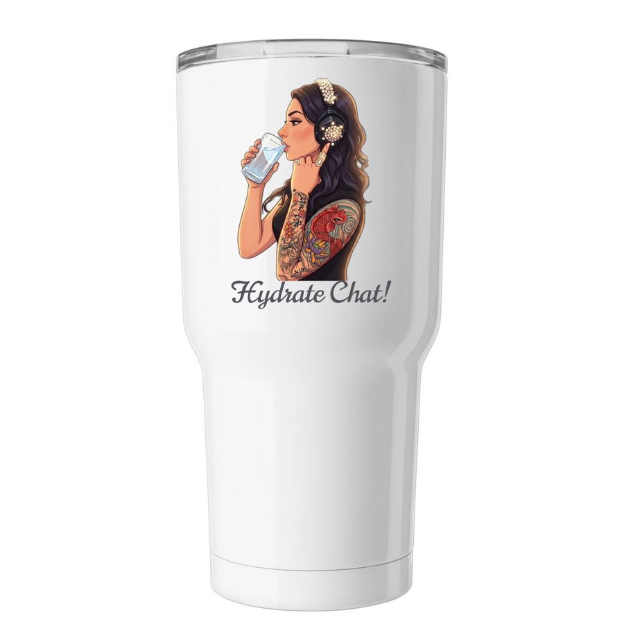 Dj Corona Tumbler&nbsp;, a White Insulated Tumbler