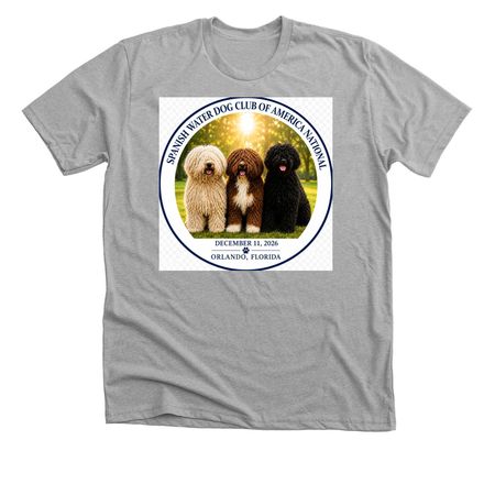 2026 T-shirts & Sweatshirts (design on front), a Athletic Heather Premium Unisex Tee
