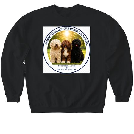 2026 T-shirts & Sweatshirts (design on front), a Black Softstyle Crewneck Sweatshirt