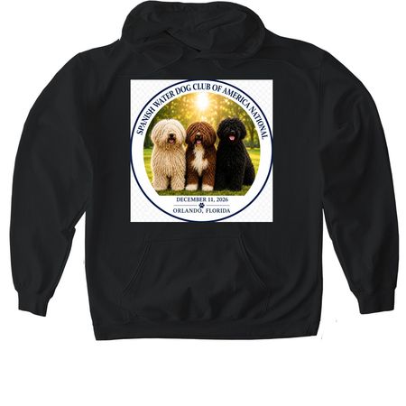 2026 T-shirts & Sweatshirts (design on front), a Black Gildan Softstyle Pullover Hoodie