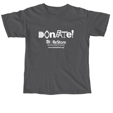 Donate, a Pepper Comfort Colors Unisex Tee