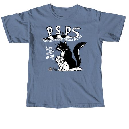 PSPS 2026 League Shirts, a Blue Jean Comfort Colors Unisex Tee