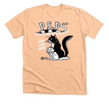 PSPS 2026 League Shirts, a Heather Peach Premium Unisex Tee