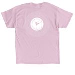 Recital T-Shirt, a Light Pink Classic Unisex Tee (back-view)