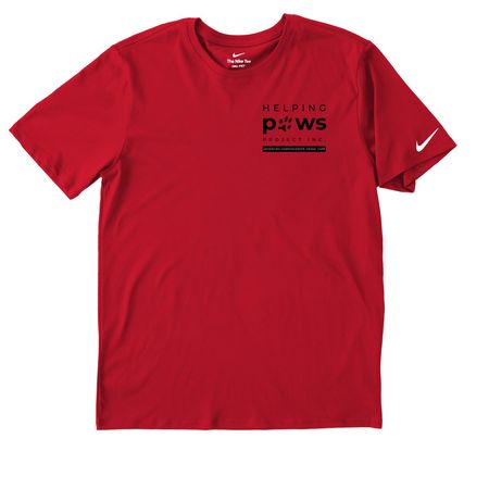 Nike apparel - Light, a University Red Nike Dri-FIT Jersey Blend Performance Tee