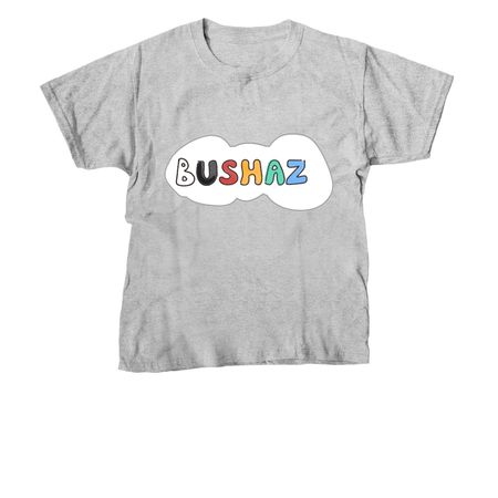 "BushaZ" Cloud Merchandise, a Sport Grey Youth Unisex Tee