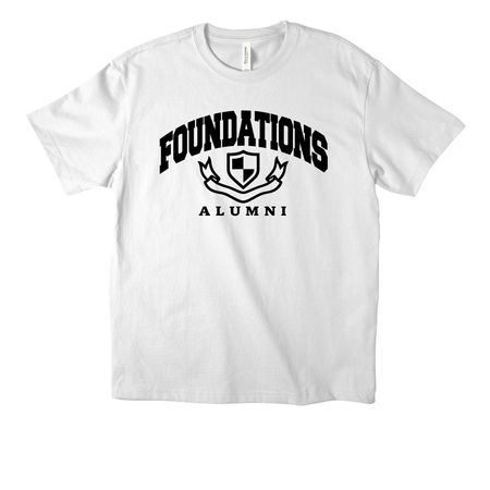 CFF Shield T-Shirt, a White Unisex Heavyweight Tee