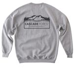 Public Lands - Public Input, a Sport Grey Softstyle Crewneck Sweatshirt (back-view)