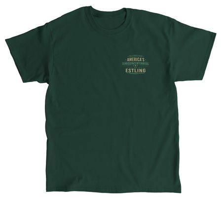 Semiquincentennial Tee (Adult Unisex), a Forest Green Classic Unisex Tee