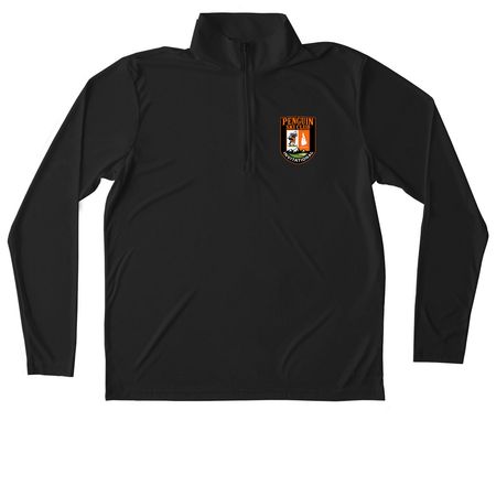 PSC Invitational, a Black Unisex Performance Quarter Zip Pullover