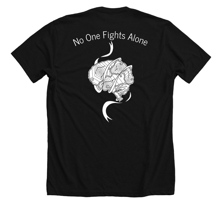 Kay's Krusade (2) - 9/2026, a Solid Black Blend Premium Unisex Tee (back-view)
