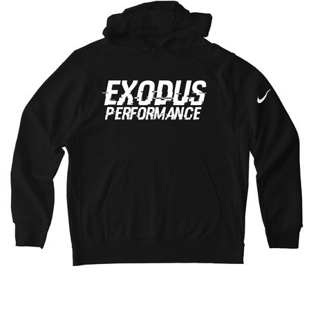 Exodus Performance Nike Sweatshirts, a Black Nike Club Fleece Pullover Hoodie