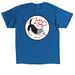 Lucky Logo, a Royal Classic Unisex Tee (back-view)
