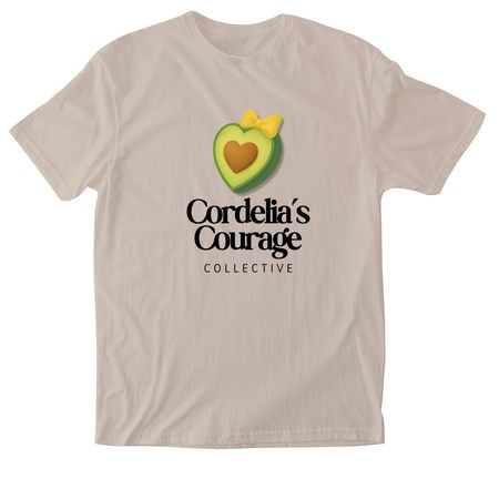 Cordelia's Courage Collective, a Sand Softstyle Cotton Tee