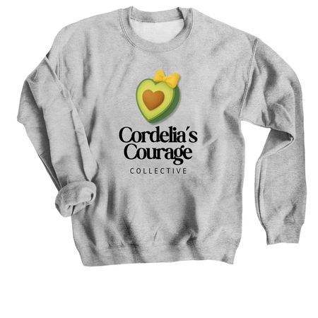 Cordelia's Courage Collective, a Sport Grey Crewneck Sweatshirt
