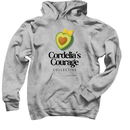 Cordelia's Courage Collective, a Sport Grey Pullover Hoodie