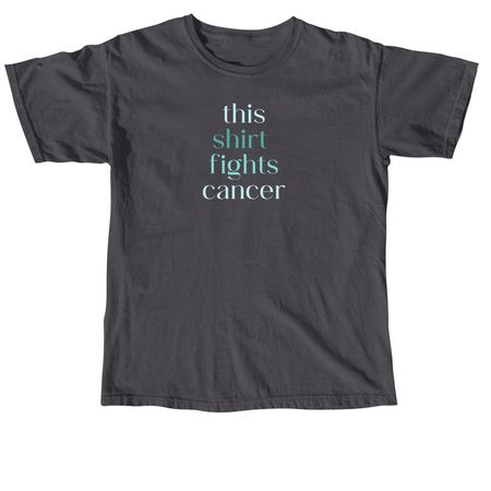 Fighter, a Graphite Comfort Colors Unisex Tee