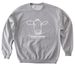 Adult Crewneck Sweatshirt, a Sport Grey Softstyle Crewneck Sweatshirt