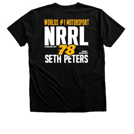 S11 Seth Peters Shirt, a Black Heather Premium Unisex Tee
