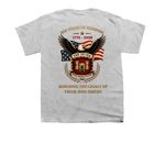 250th Anniversary of Freedom Limited Edition, a Sport Grey Youth Unisex Tee (back-view)