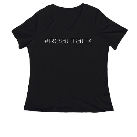 DEI stands for..., a Black Women's Relaxed V-Neck Tee