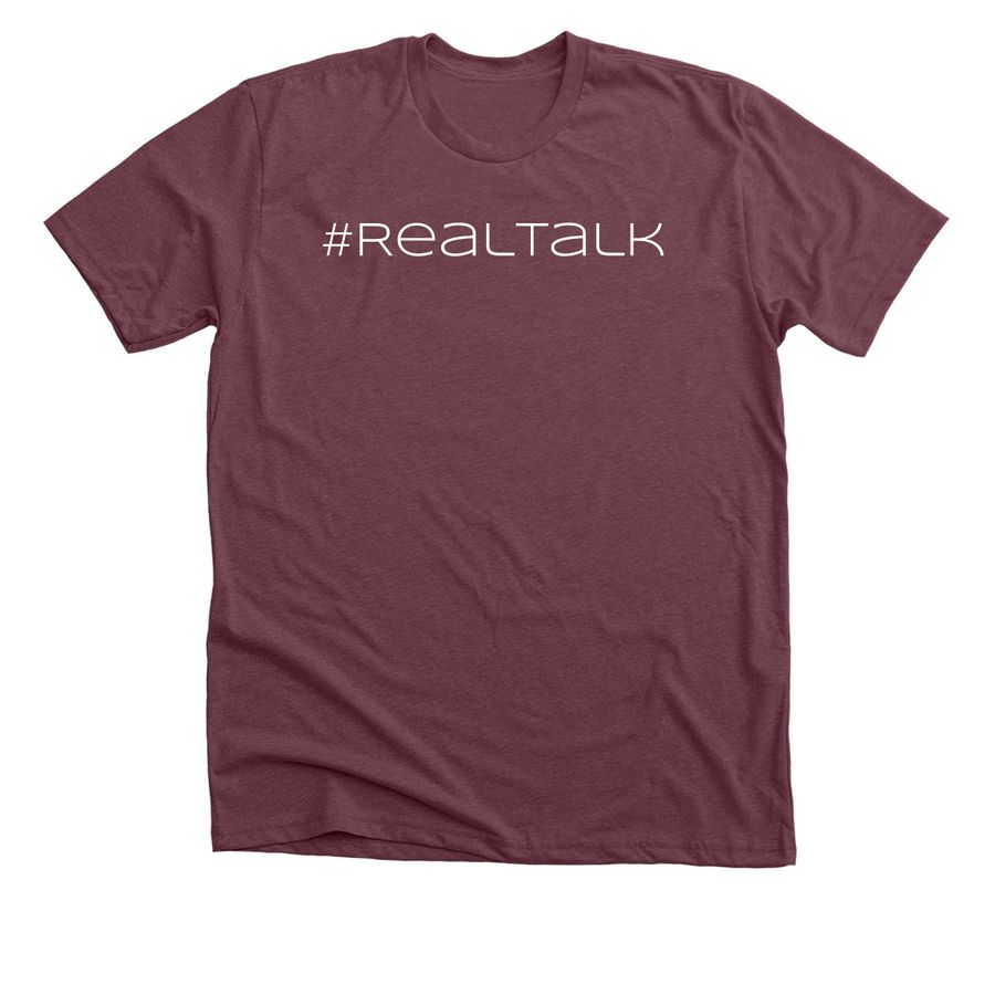 DEI stands for..., a Heather Maroon Premium Unisex Tee