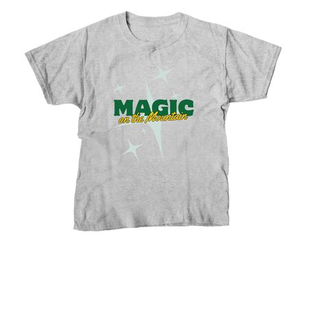 Magic on the Mountain, a Sport Grey Youth Unisex Tee