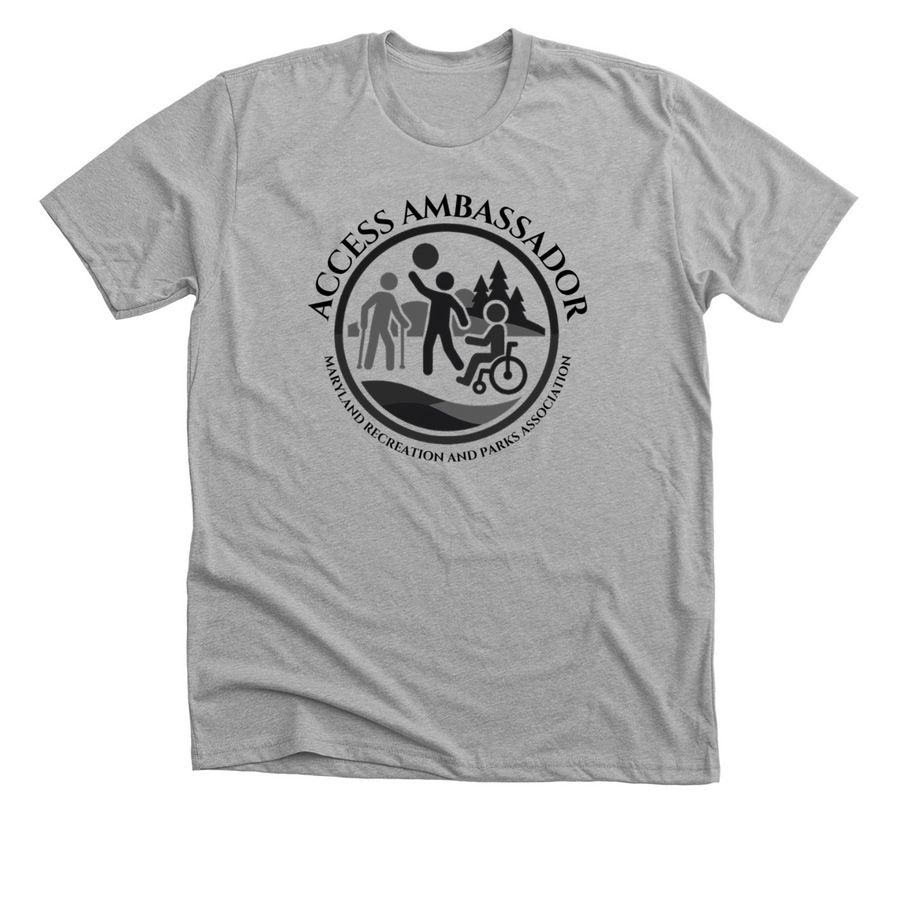 TR Branch, a Athletic Heather Premium Unisex Tee