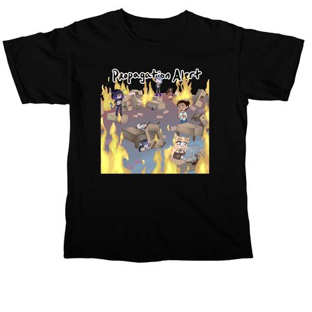 Propagation Alert!, a Black Comfort Colors Unisex Tee