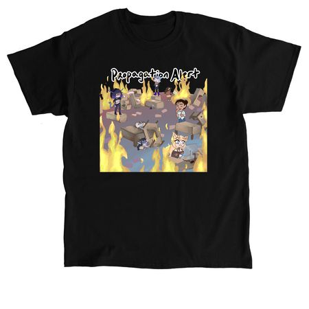 Propagation Alert!, a Black Classic Unisex Tee