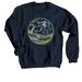 Rudy & Julian?s Eclipse Party Tee, a Navy Crewneck Sweatshirt